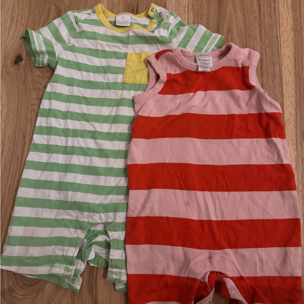 Hanna andersson summer rompers